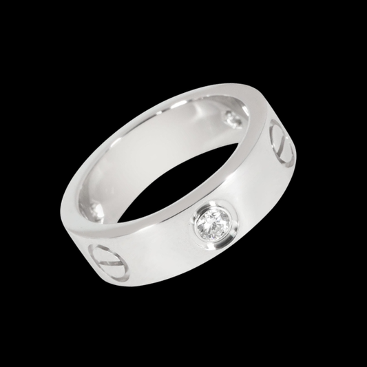 Ring Circular Silver for Men n Women