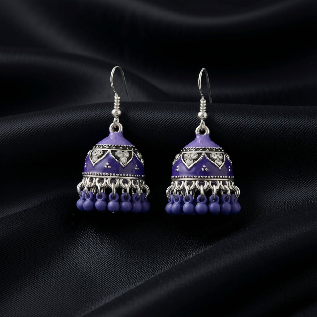 Noor Oxidized Jhumka