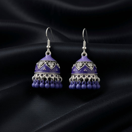 Noor Oxidized Jhumka